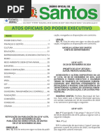 2024 06 10 BR SP Diário Oficial de Santos | PDF | Contabilidade