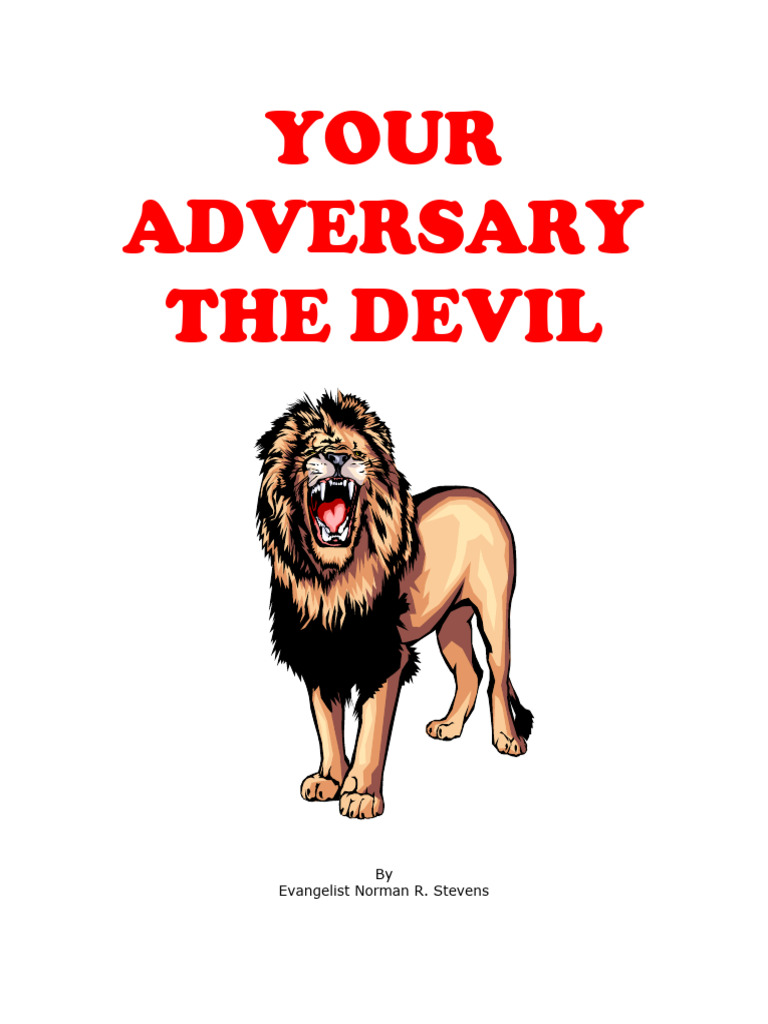 Understanding Your Adversary: The Devil | PDF | Satan | Eternal Life ...