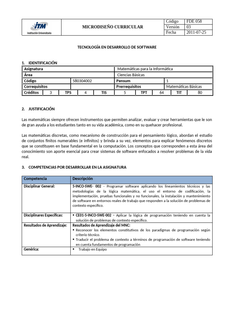 Micro Matematica Para La Informatica 2023-02-01 | PDF | Proposición ...