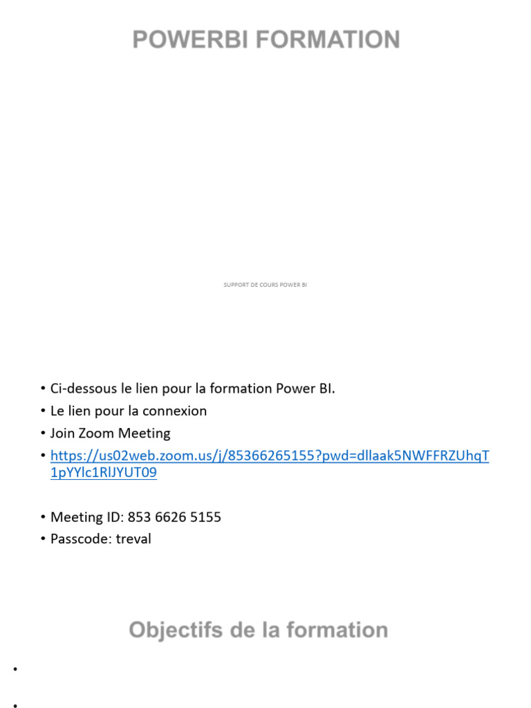 Formation Power BI : Guide Complet | PDF | Informatique décisionnelle ...