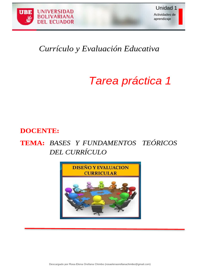 Fundamentos del Currículo Educativo | PDF | Plan de estudios | Evaluación