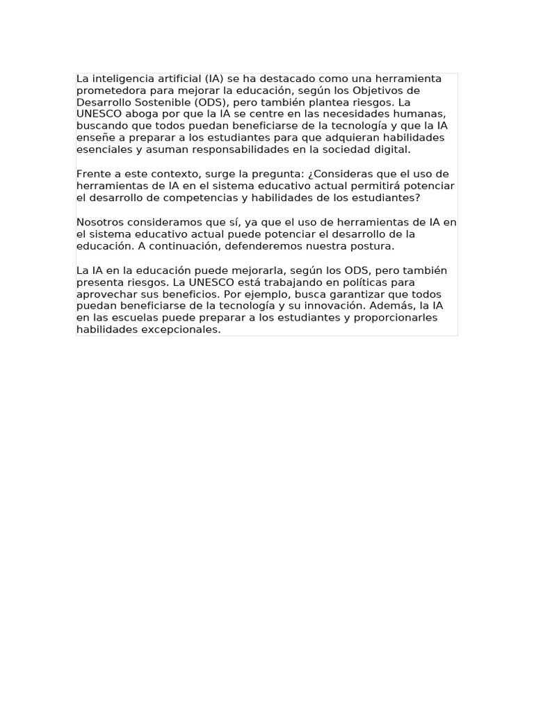 La Inteligencia Artificial | PDF
