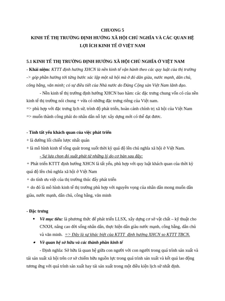 LT KTCT Chuong 5 | PDF