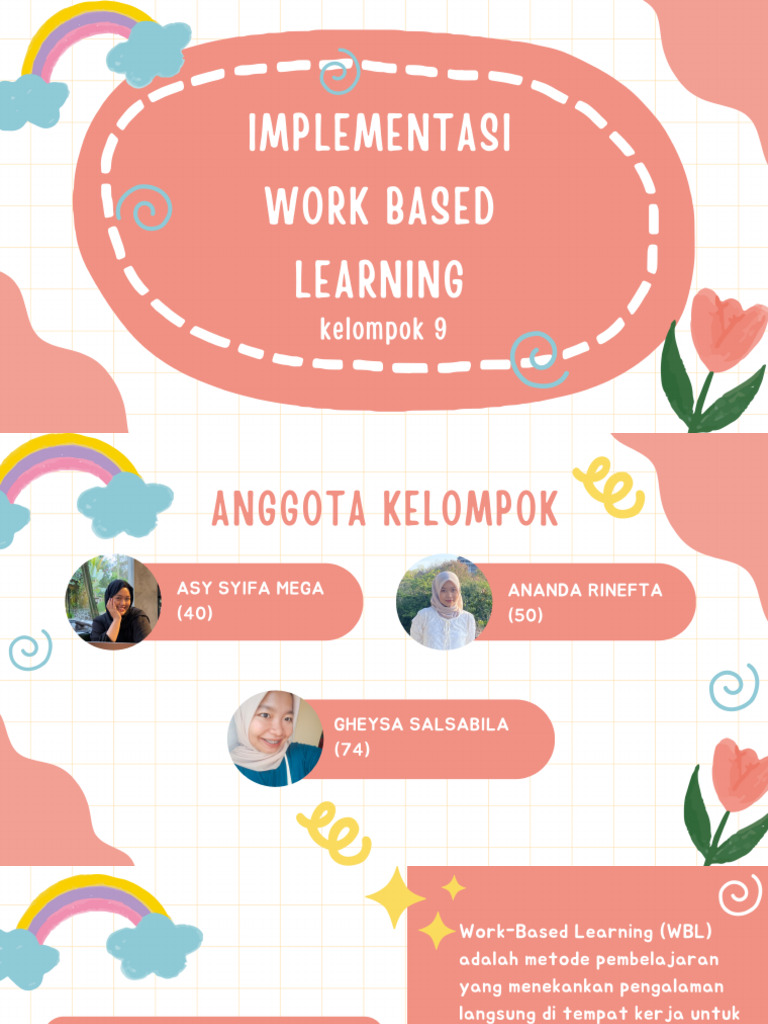 Implementasi Work Based Learning - Kel 9 | PDF