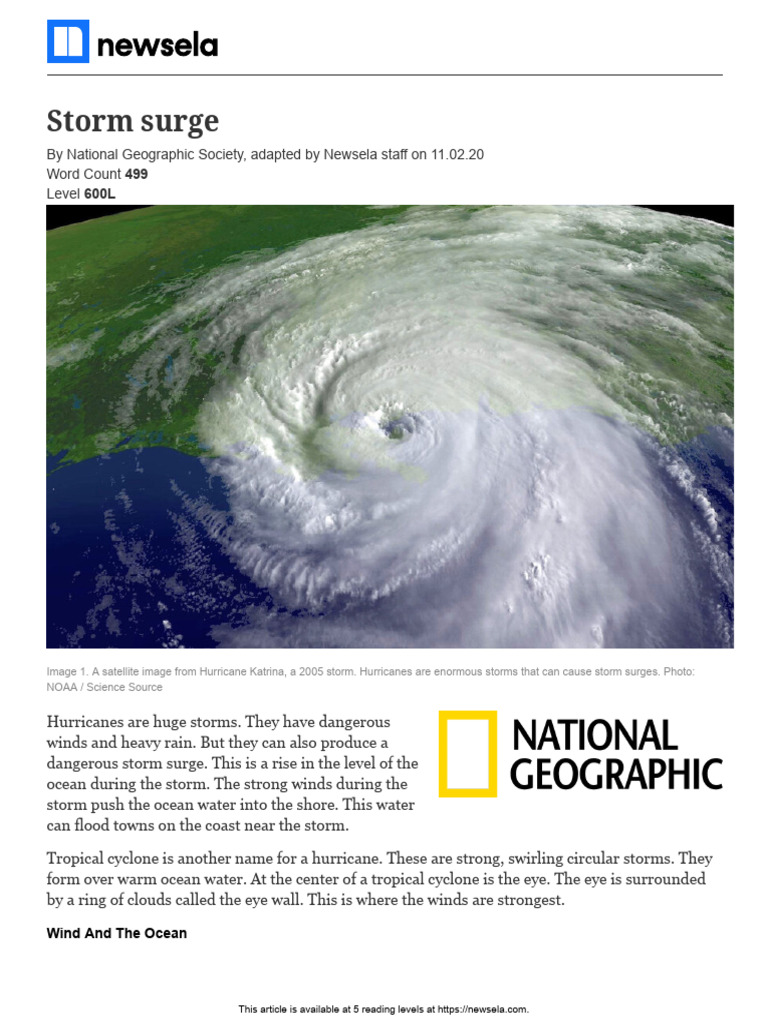 Natgeo Storm Surge 2001014189 Article - Only | PDF | Eye (Cyclone ...