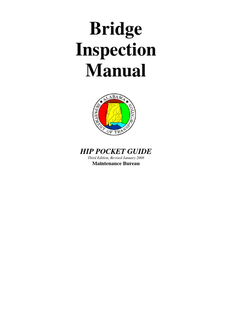 Bridge Inspection Pocket Guide PDF Wear Concrete