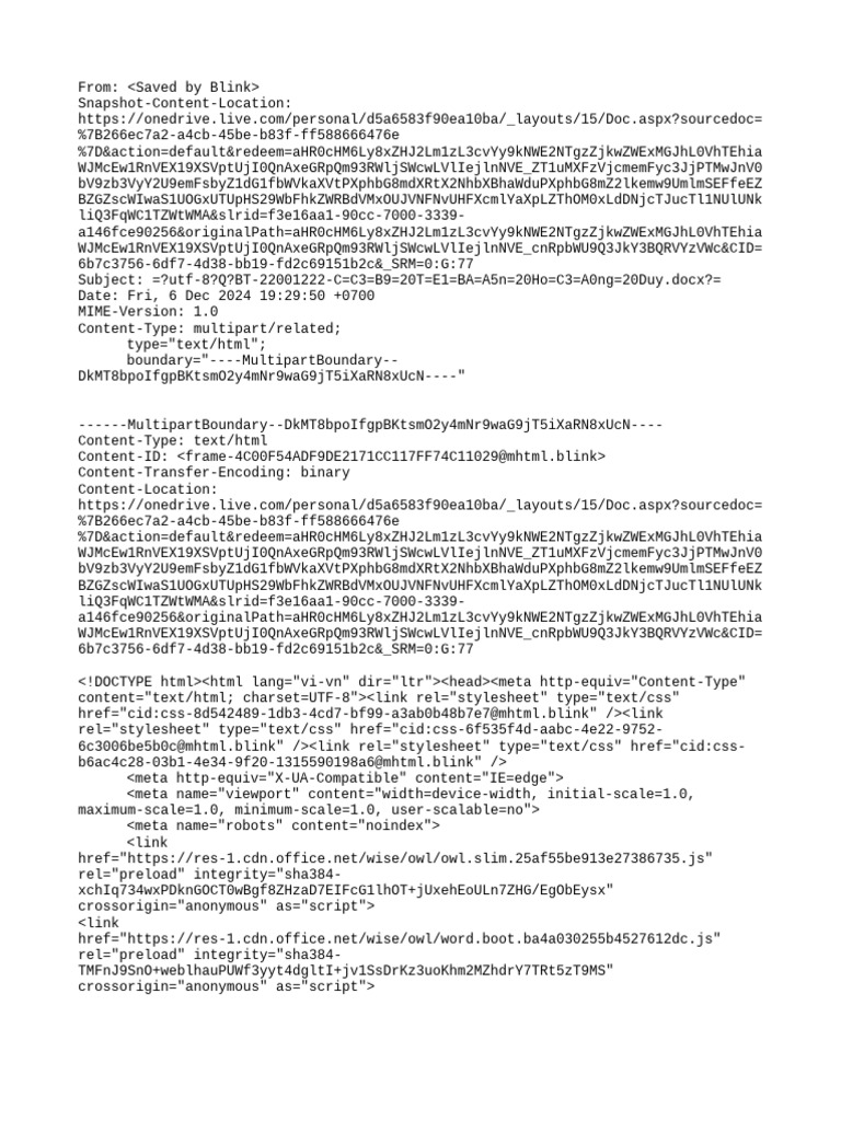 BT-22001222 Document Overview | PDF | Html Element | Typefaces