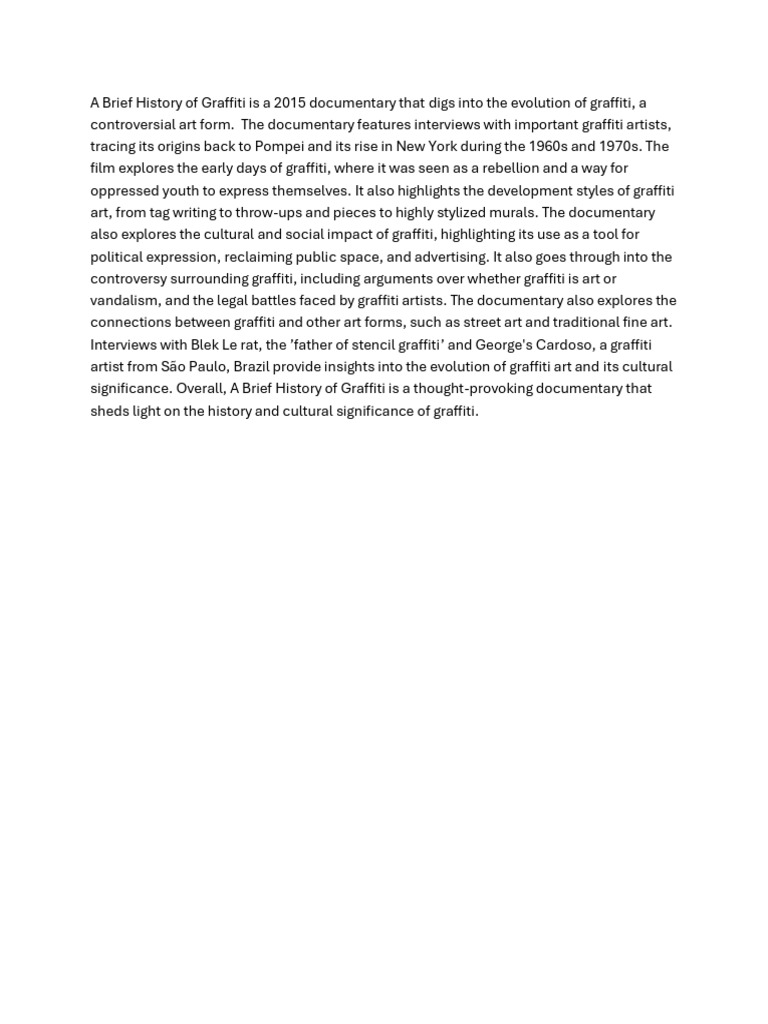 Graffiti | PDF