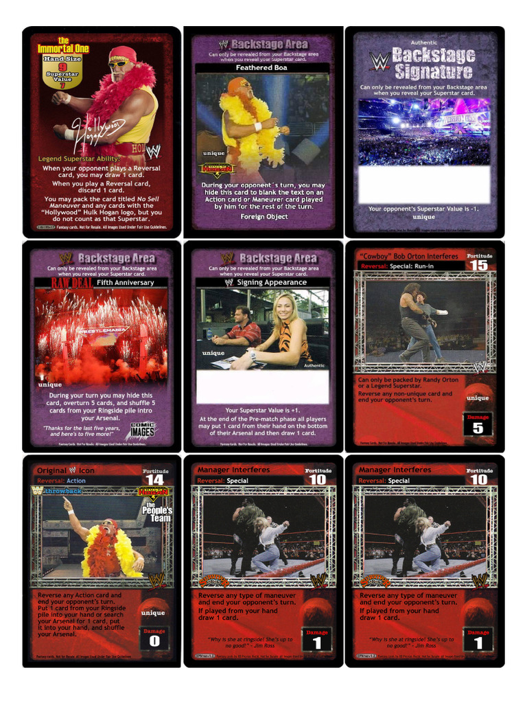 Inmortal One Raw Deal Prints | PDF
