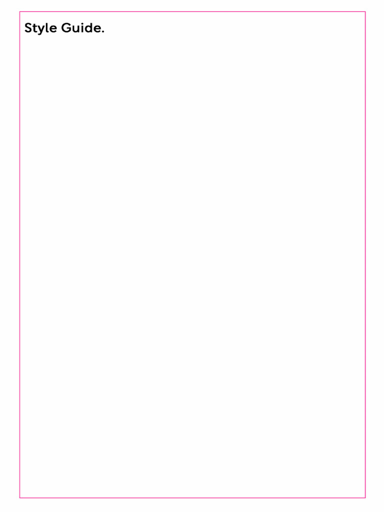 Styleguide | PDF
