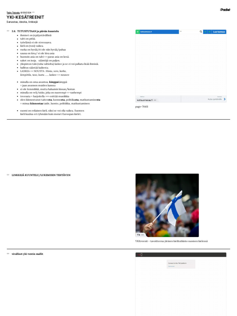 Yki Kesätreenit Pdf