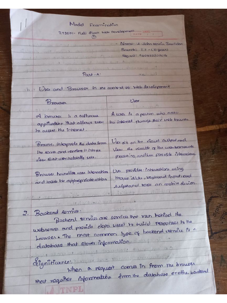 Model Exam | PDF