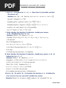 2025.II PU PASSING Questions & Answers