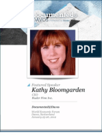 Kathy Bloomgarden Is Documented@Davos Transcript