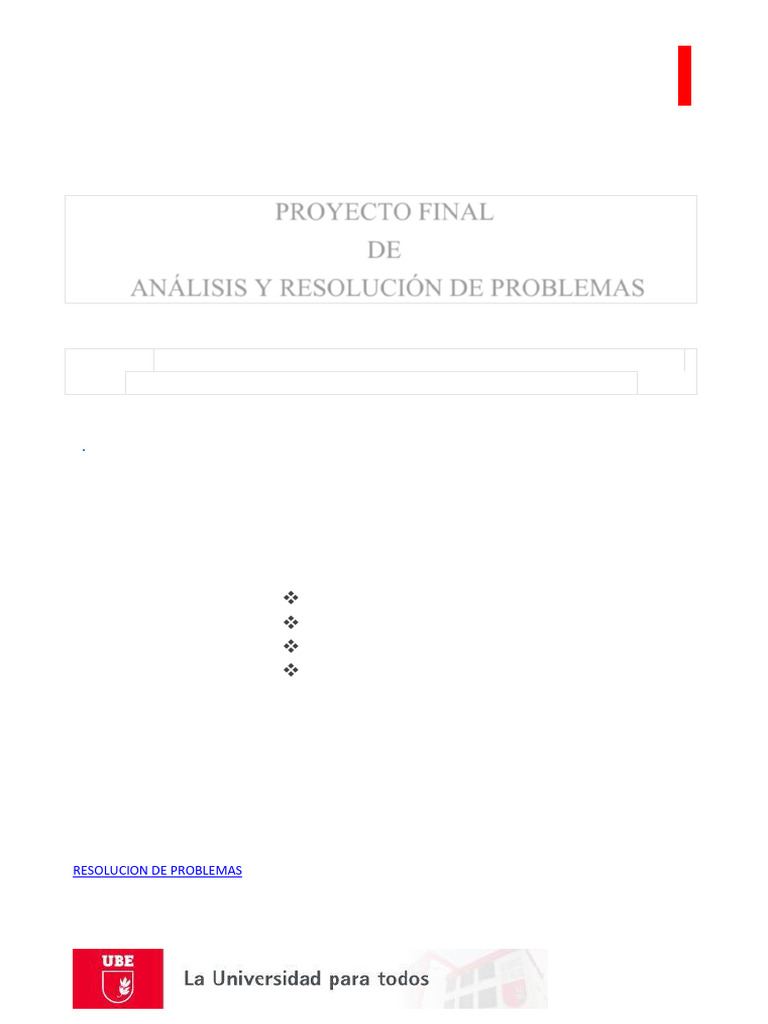 Proyecto Final | PDF | Enseñando | Plan de estudios