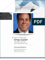 Greg Lucier Is Documented@Davos Transcript