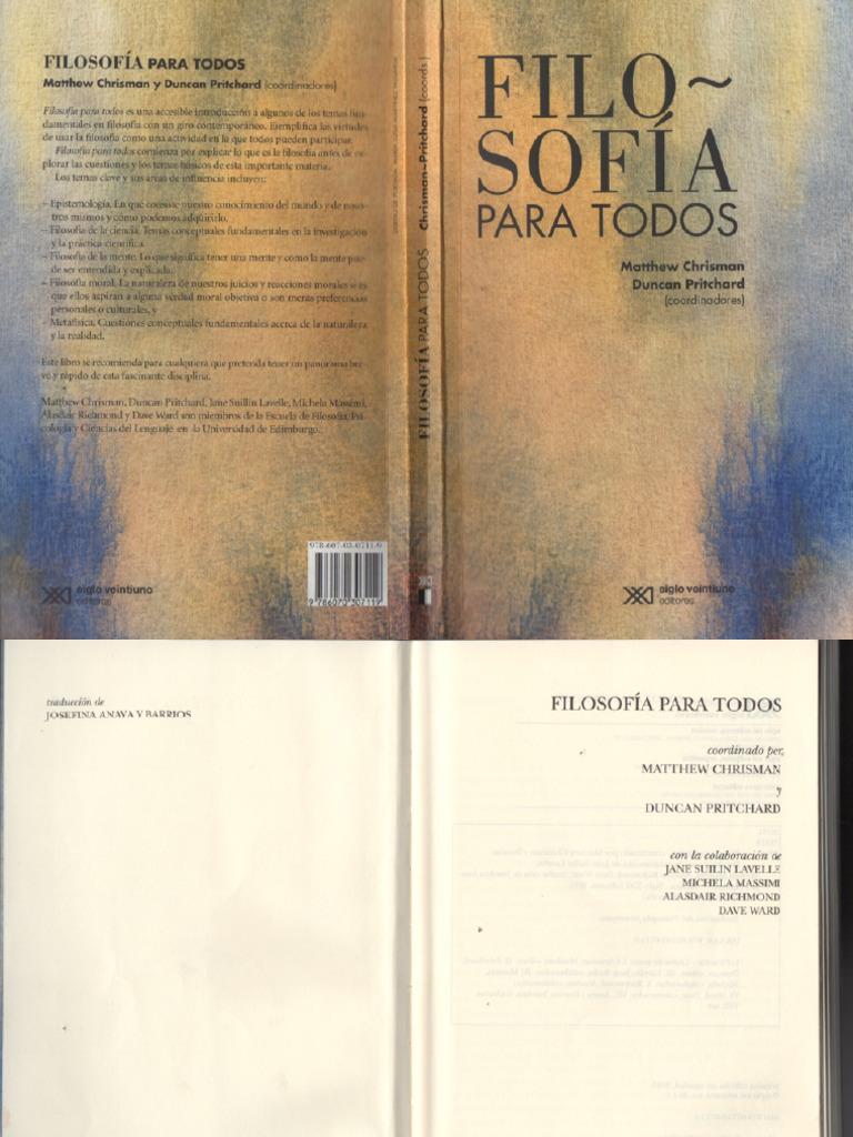 Filosofia para Todos - Intro Filo | PDF