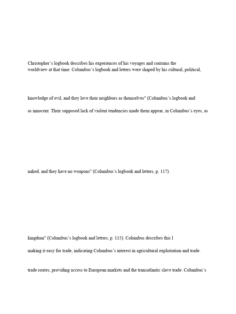 Columbus Pdf Christopher Columbus Indigenous Peoples