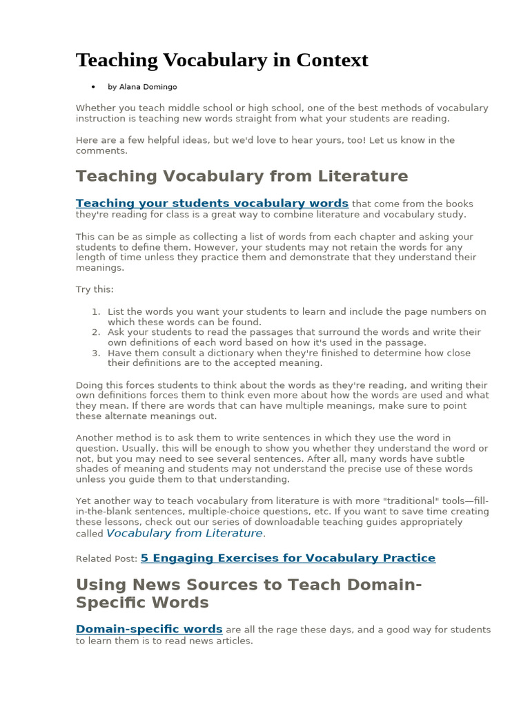 Grammar in context | PDF | Vocabulary | Word