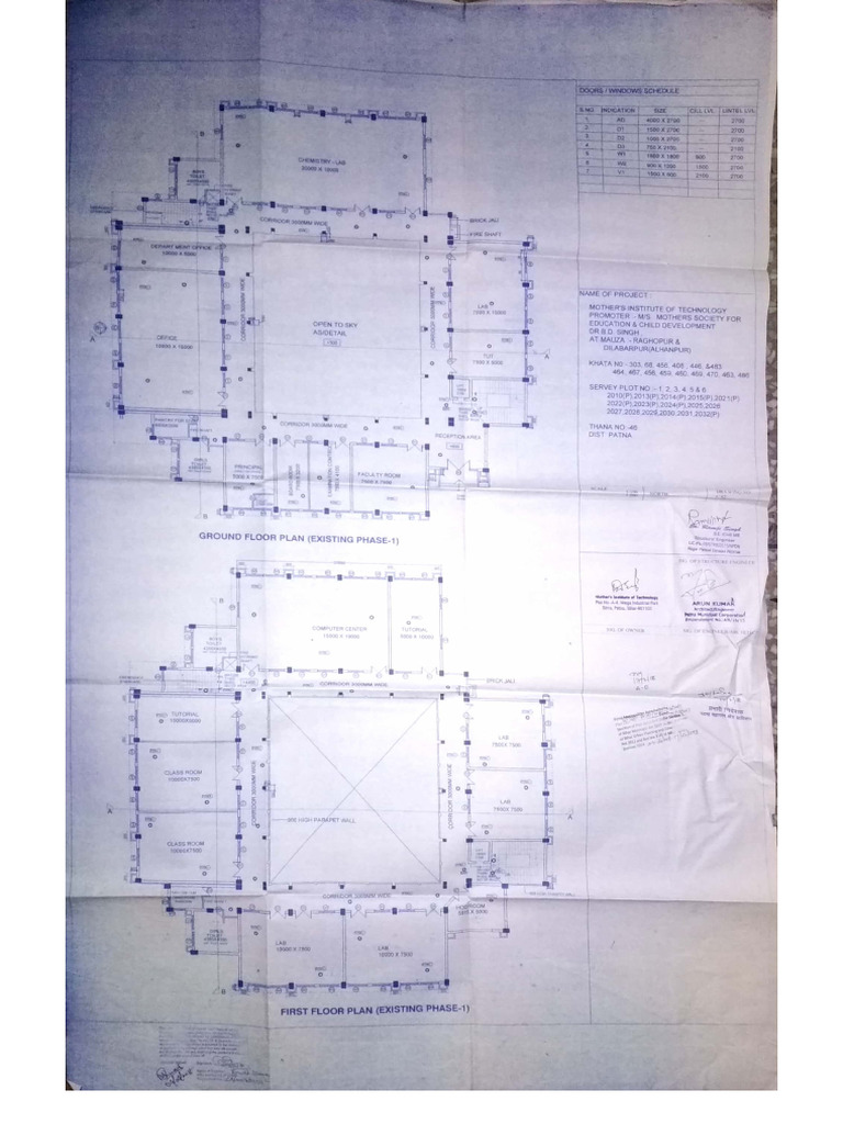 Floor Plan and Elevations | PDF