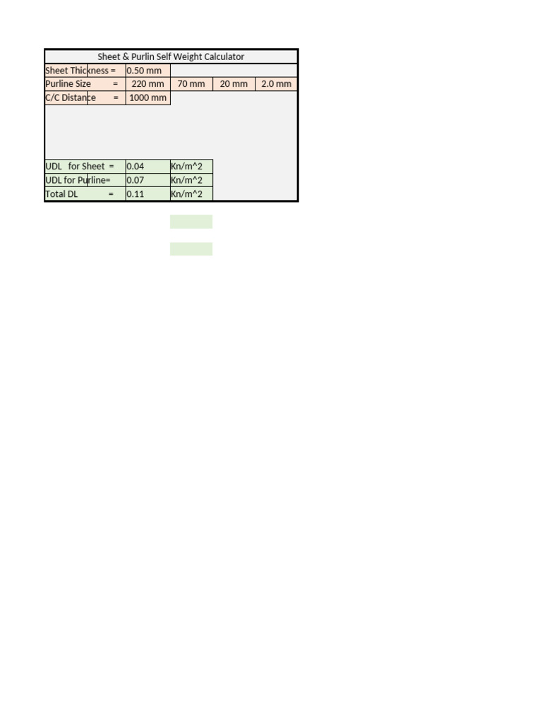 Structural Load Calculator | PDF