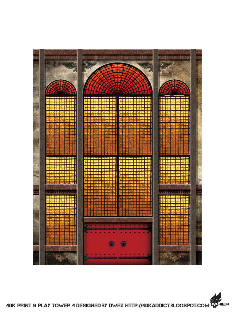 40k Print & Play Tower Design | PDF