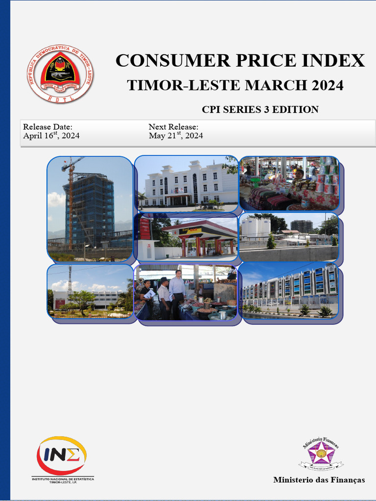 CPI March 2024 English PDF Consumer Price Index Inflation