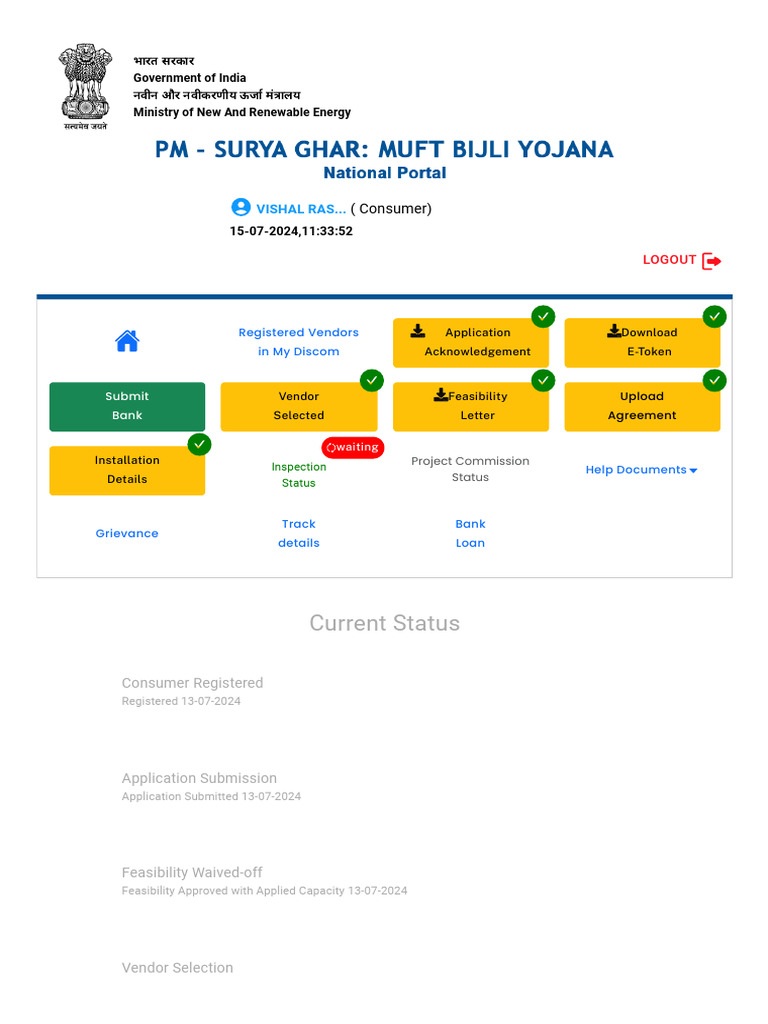 National Portal For Rooftop Solar - Ministry of New and Renewable ...