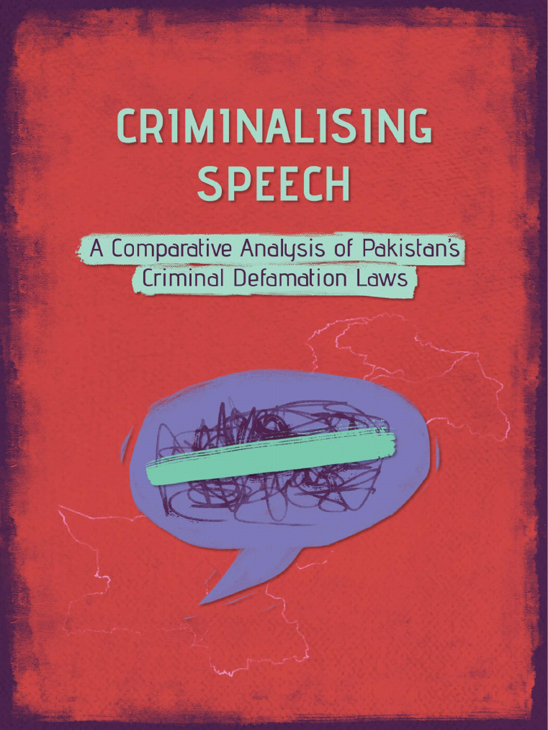 Free Speech and Defamation in Pakistan | PDF | Defamation | Freedom Of ...