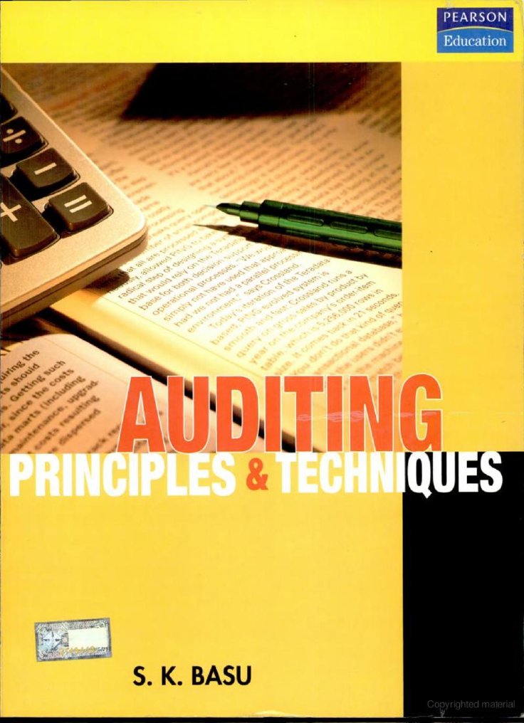 Auditing: Principles and Techniques | PDF