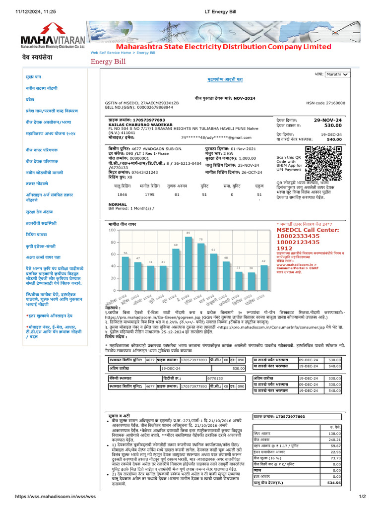 LT Energy Bill | PDF