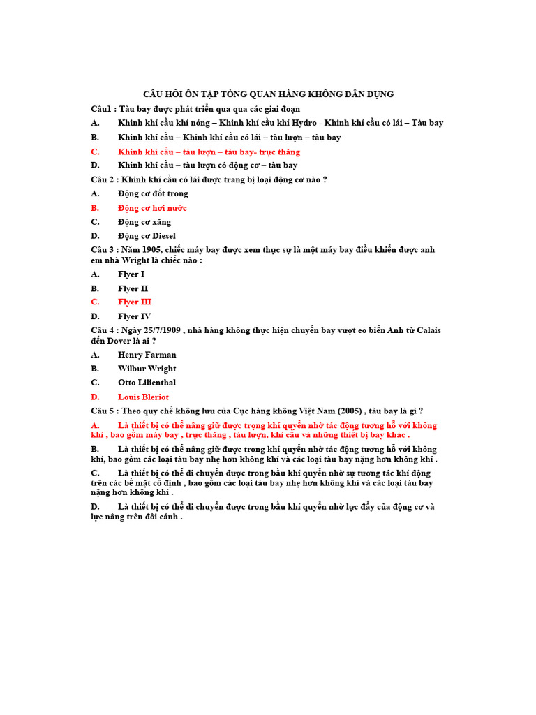 Top 44 cau hoi trac nghiem on tap hang khong dan dung hoc vien hang kh