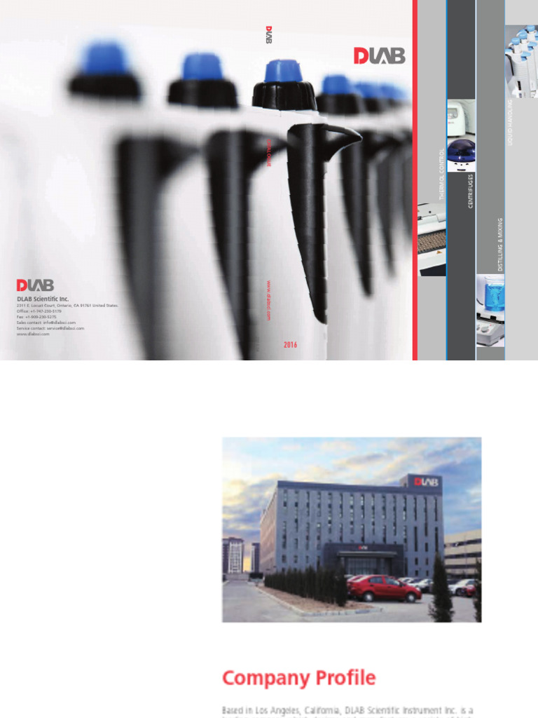 DLAB Scientific Product Catalogue | PDF