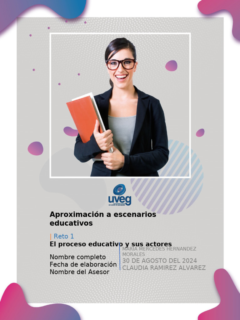 Reto 1 El Proceso Educativo y Sus Actores | PDF | Sociedad