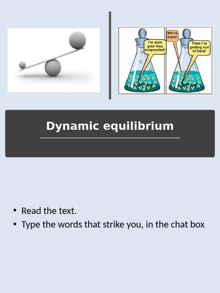 Chemical Equilibrium 1 | PDF | Chemical Equilibrium | Chemical Reactions