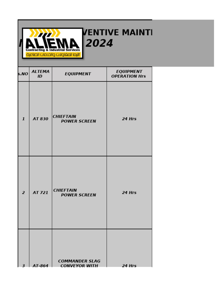 mh-1-pm-schedule-pdf-manufactured-goods-mechanical-engineering