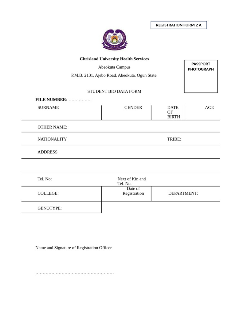 student-info-form | PDF