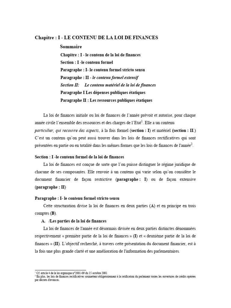 Contenu de la Loi de Finances 2023 | PDF | Impôts | Prêts