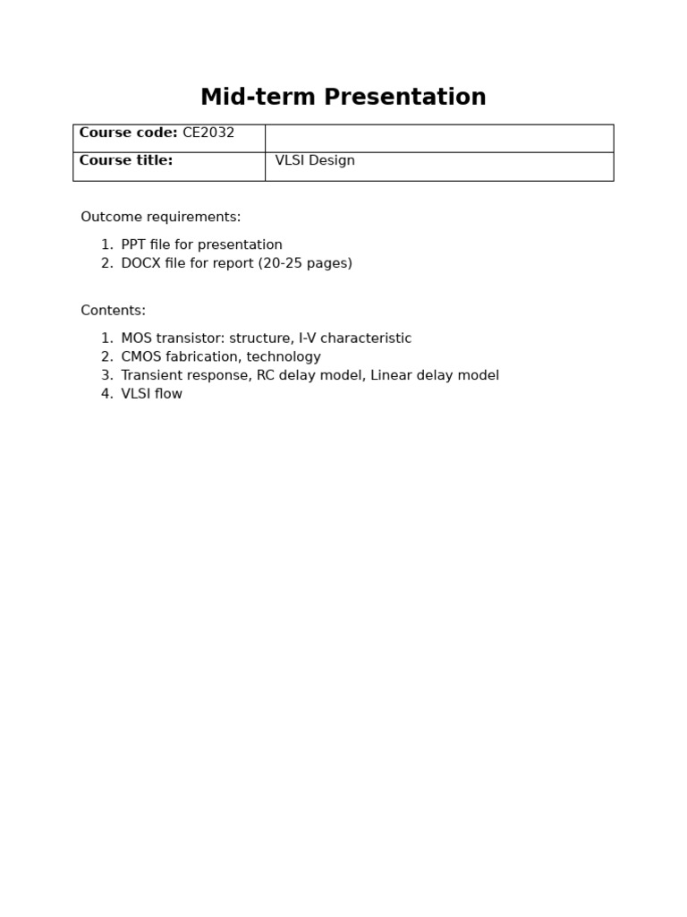 Mid Term Exam Review Pdf