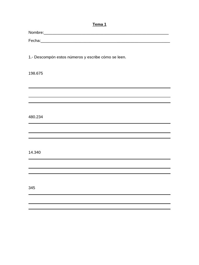 Tema 1 | PDF