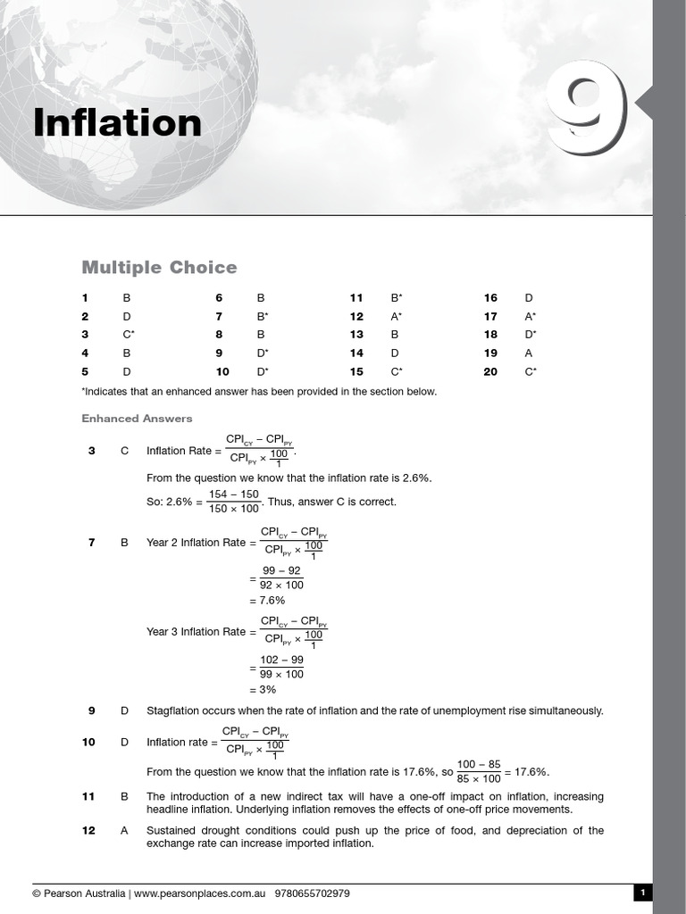 Inflation Analysis and Policy Responses | PDF | Inflation | Monetary Policy