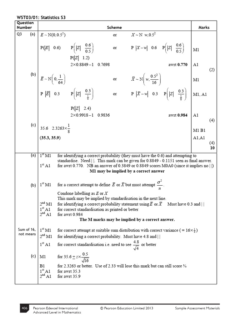 Exdecel IAL Specimen 2018 MS | PDF