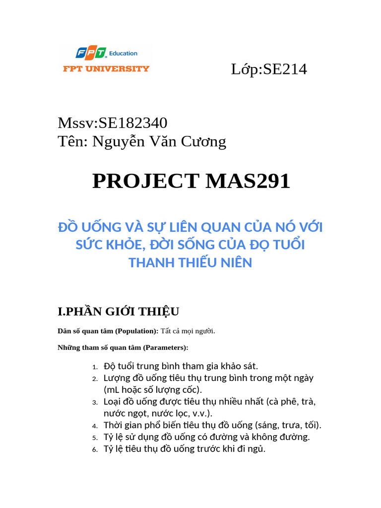 MAS291 | PDF