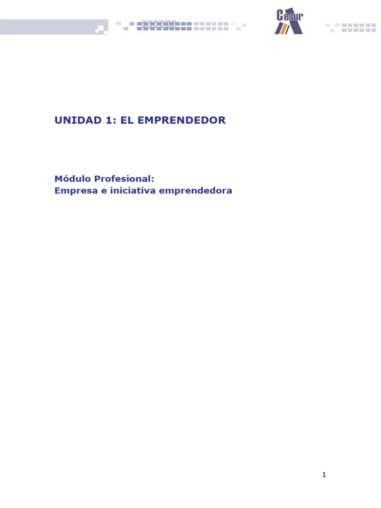 Emprendimiento e Innovación: Claves para el Éxito | PDF | Iniciativa ...