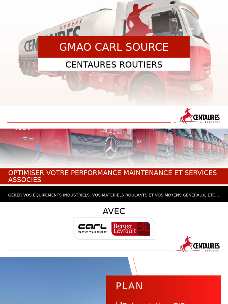 GMAO Carl Source pour le Transport | PDF | Informatique décisionnelle ...