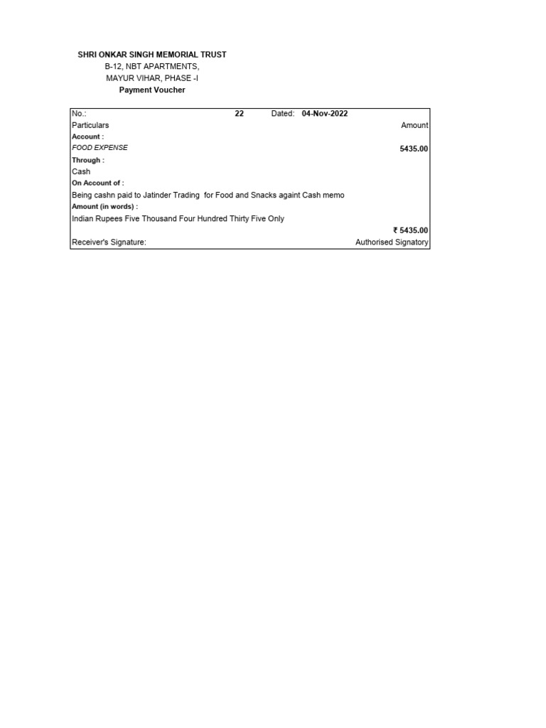 Food Expense Merged File | PDF | Cash | Money