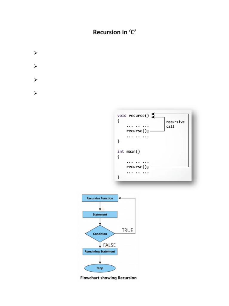 Recursion | PDF