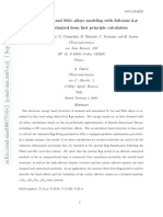 Strained Si, Ge and SiGe Alloys Modeling With Full-Zone K.P Method Optimized From First Pri