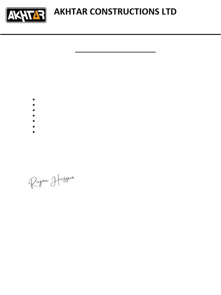 Experience Letter | PDF