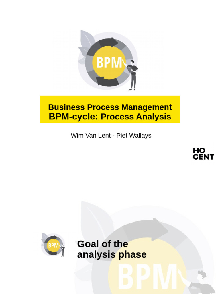 Business Process Management Analysis Guide | PDF | Service Level ...